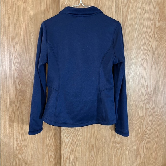 The North Face Blue Agave Softshell Fleece Full Zip Jacket - Picture 3 of 5